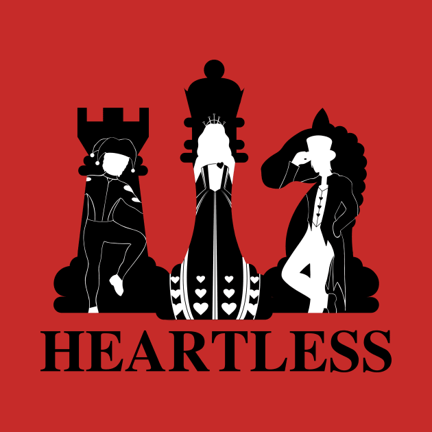 Heartless Chess Pieces by The Happy Writer