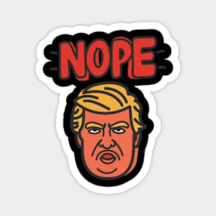 Nope For Trump Magnet