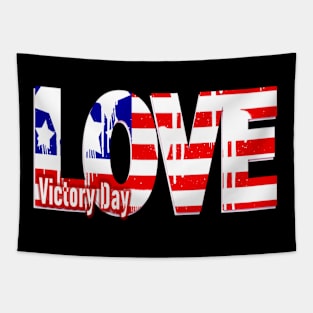 Victory Day Flag usa Tapestry