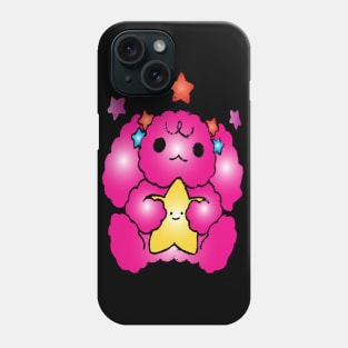 cute purple little bunny star, cute baby bunny Phone Case