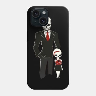 Father's Day elegant skull Phone Case