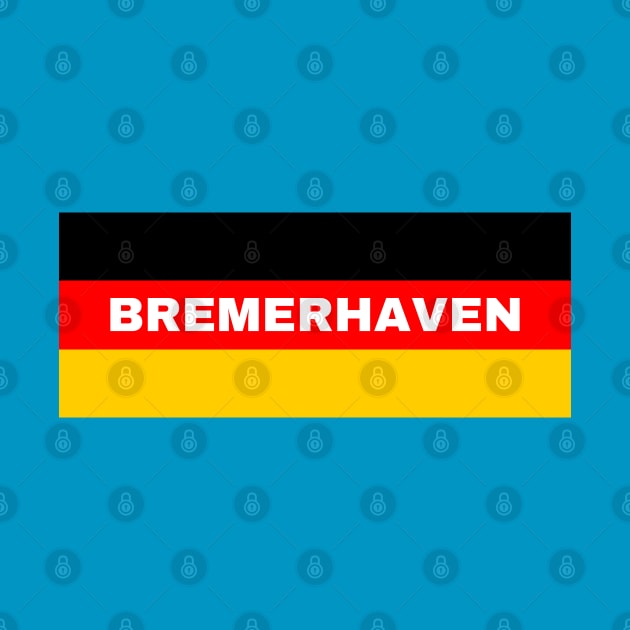 Bremerhaven City in German Flag by aybe7elf