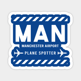 MAN Plane Spotter | Gift Magnet