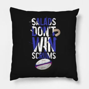 Funny Rugby Scotland / Salads don't win scrums Pillow