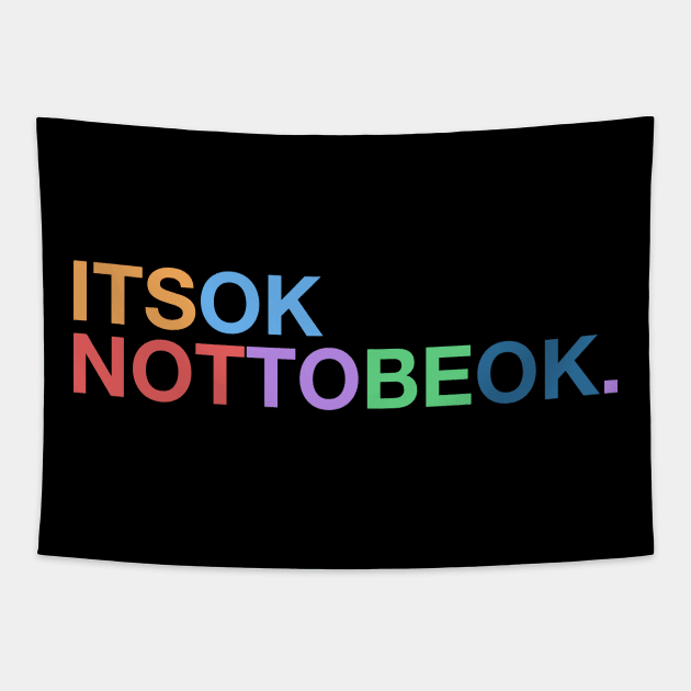 It's OK NOT To Be OK Tapestry by NeonSunset