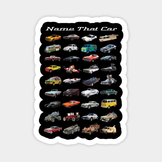 Name Thar Car Magnet by MindsparkCreative