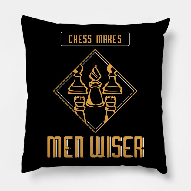 Chess for Beginners Pillow by Markus Schnabel