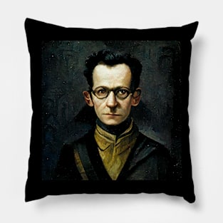 Max Stirner Portrait (Imaginary Painting) Pillow