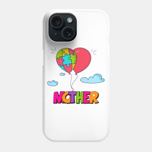 Autism Awareness Amazing Cute Funny Colorful Motivational Inspirational Gift Idea for Autistic Phone Case