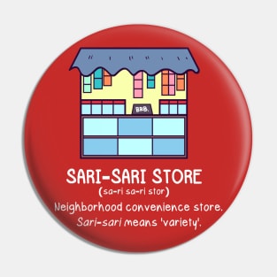 BnW: Sari-Sari Store Pin