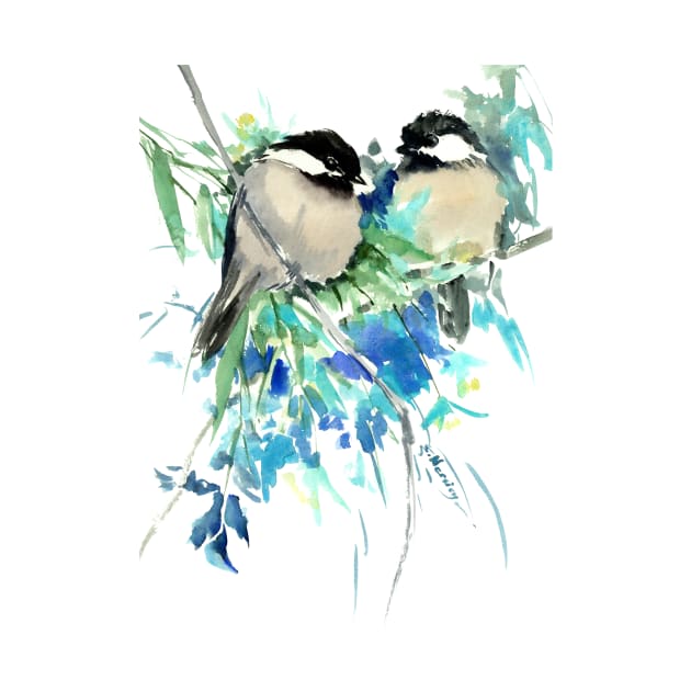 Chickadees by surenart