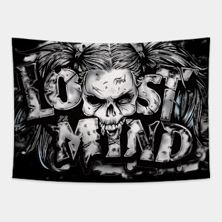 Lost Mind lady Graphic T-shirt 02 Tapestry