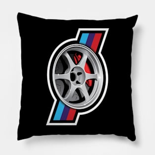 Japan Wheels Design Pillow