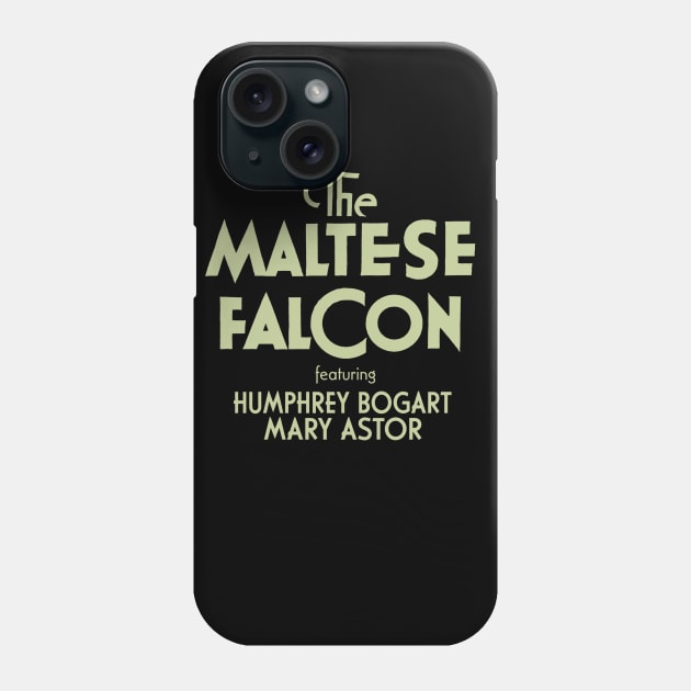 The Maltese Falcon Phone Case by TheUnseenPeril