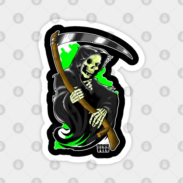 Grim Reaper Magnet by ArtMonsterATX