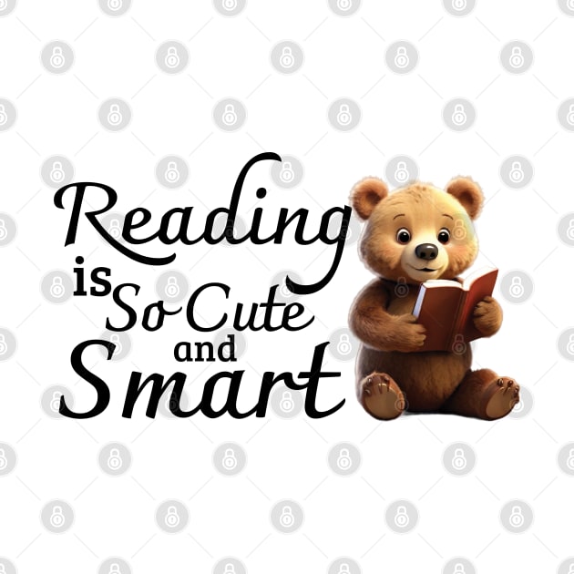 reading is so cute and smart by mdr design