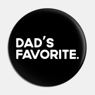 Dad’s Favorite Pin