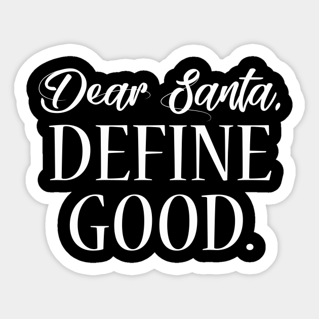 santa define good jumper next