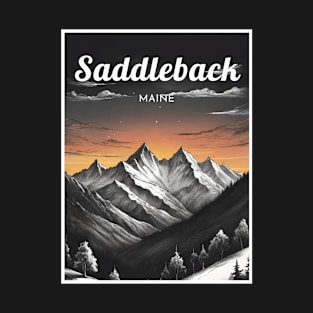 Saddleback maine usa ski T-Shirt