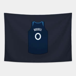 D'Angelo Russell Minnesota Jersey Qiangy Tapestry