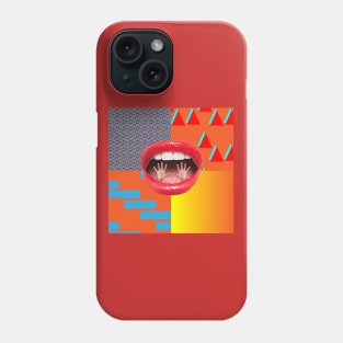 Hand and Mouth - Zine Culture Phone Case