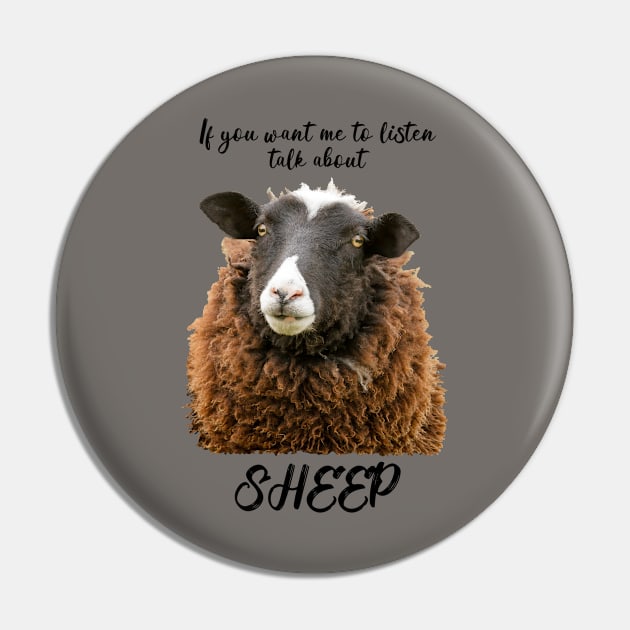 Talk About Sheep, Zwartble Pin by Jane Stanley Photography