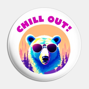 Polar Bear - Chill Out Pin