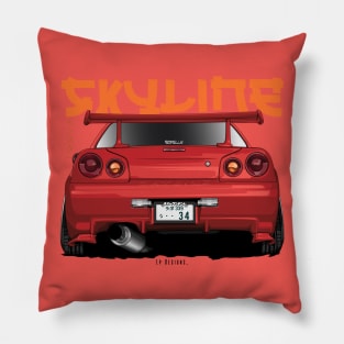 Skyline R34 Pillow