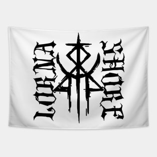 Lorna Shore Deathcore Symbol Tapestry