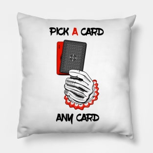 Pick a card any card Pillow