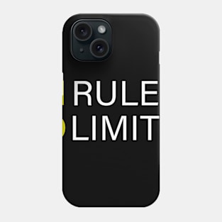 NO RULES LIMITS Phone Case