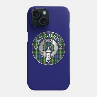 Clan Gordon Crest & Tartan Phone Case