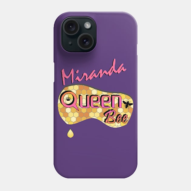 Miranda Queen Bee Phone Case by  EnergyProjections