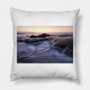 Purple Cascades Pillow