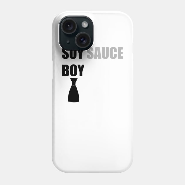 Soy Sauce Boy Asian Joke Design Phone Case by AZNSnackShop