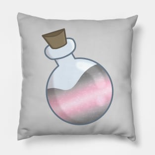 Demigirl Pride Potion Bottle Pillow