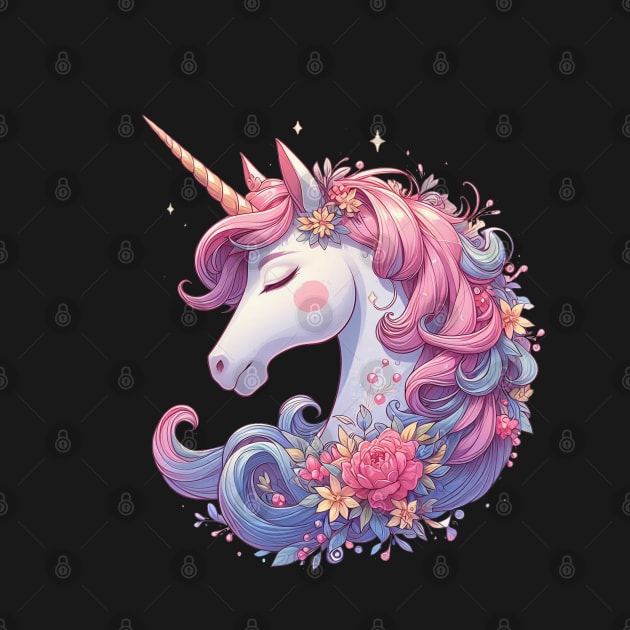 Cute Unicorn by JennyPool