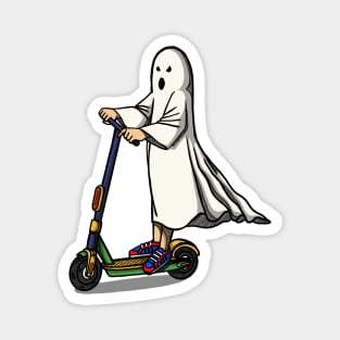 Spooky Scooter Magnet