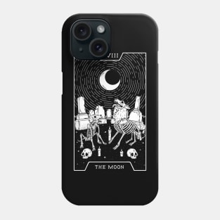 XVIII. The Moon Tarot Card Phone Case