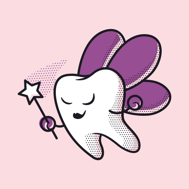 Tooth Fairy Cartoon by SLAG_Creative