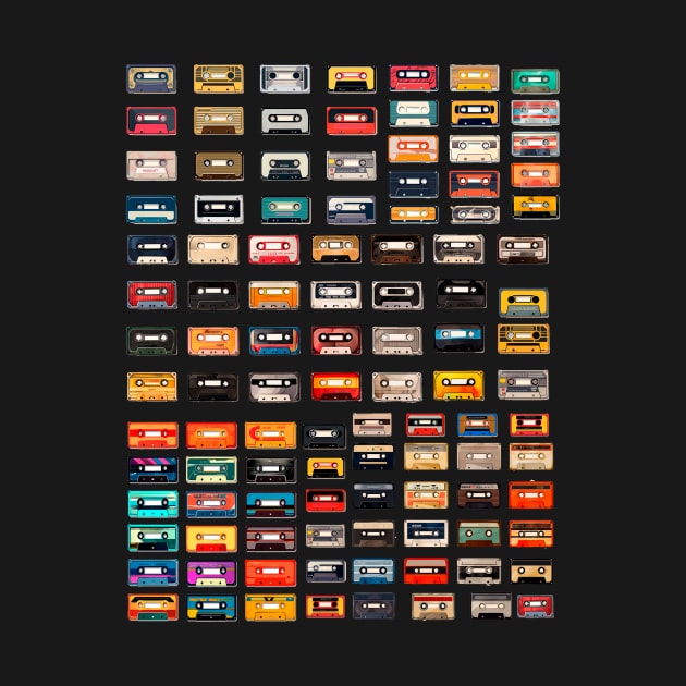 Vintage Cassettes by enyeniarts