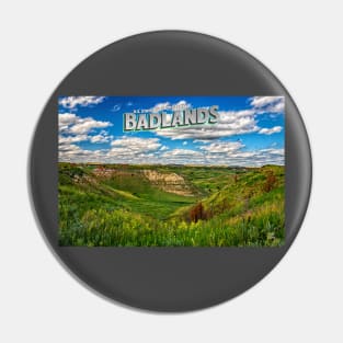 North Dakota Badlands Pin