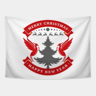 happy new year liverpool - merry christmas Tapestry