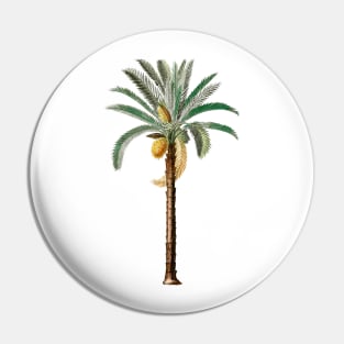 Tropical palm tree Pin