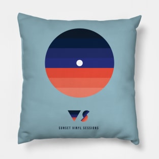 Sunset Vinyl Session Pillow