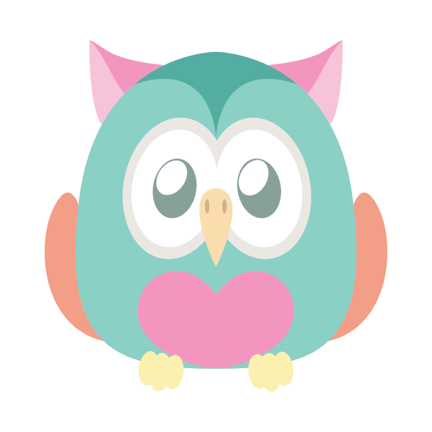 Colorful owl by GazingNeko