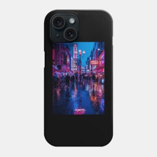 Tokyo Street Neon Synthwave Phone Case