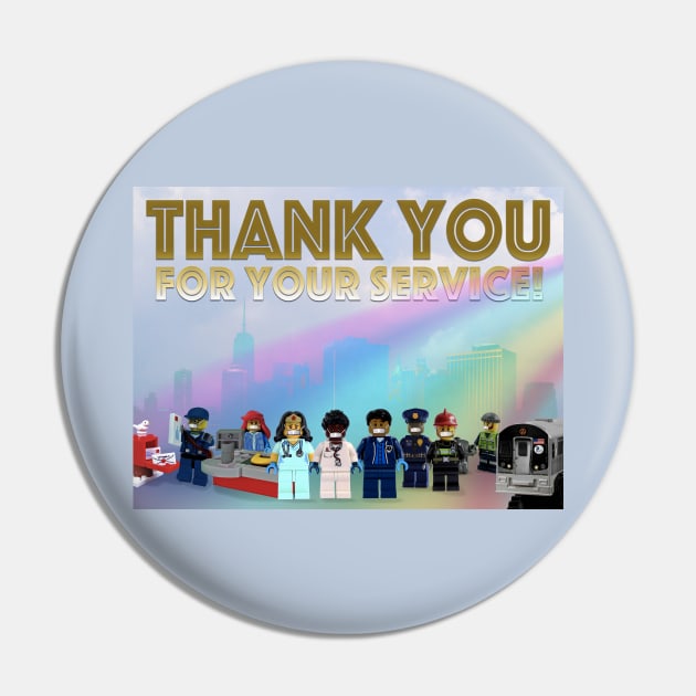 Thank You Pin by The Fox's Herring