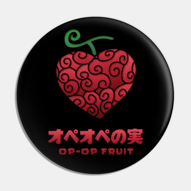 one piece ope ope no mi, op op fruit. Sticker for Sale by daegan0