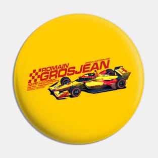 Romain Grosjean 2022 (red) Pin